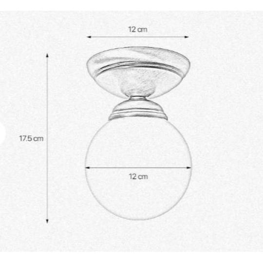 klasicky obciansky stropny luster nizka vyska stropu mediteransky elegantny med sachty bronz zlata luxusne sklenene bubliny osvetlenie chodba velkost.jpg